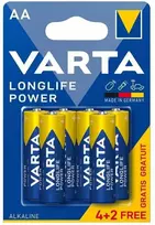 Varta šarminiai elementai AA Longlife Power, 6 vnt