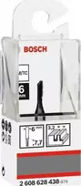 Bosch Išdrožų frezos 6 mm D1 3,2 mm, L 7,7 mm,G51mm