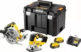 DEWALT KOMPLEKTAS COMBO 18V DCK2012P2T (DCS570, DCS334) 2×5,0Ah