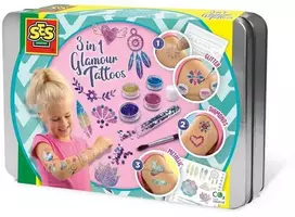 Ses Creative SES Rinkinys madingų laikinų tatuiruočių 3in1