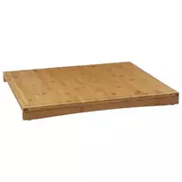 5five Simply Smart Bamboo Bambukinė pjaustymo lenta su apvadu, 52 x 58 cm