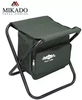 Mikado sulankstoma kelioninė kėdė su krepšiu (maks. 100kg) Olive