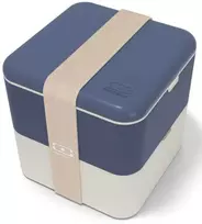 Mėlyna Monbento Bento Square Natural Mėlyna mėlyna