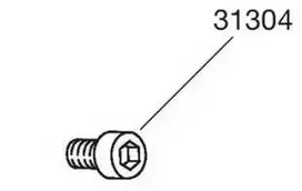 Thule varžtas M6x16