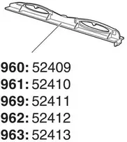 Thule „smartslide“ sparno juosta 962