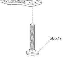 Thule C2C0B varžtas