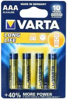 VARTA šarminė baterija R3 (AAA) Longlife 4 vnt