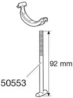 Thule T formos varžtas M6x92