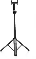 Asmenukių lazda + trikojis Forcell F-GRIP (S150XL) (Bluetooth) juoda