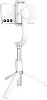 OEM asmenukių lazda su belaidžiu nuotolinio valdymo pultu ir trikoju bei stabilizatoriumi GIMBAL SSTR-L08 baltas