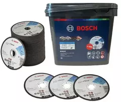 BOSCH METALINIS DISKAS 125 mm x 1,0 mm x 22 mm STANDARTINIS METALUI /100 vnt. KIBIRŲ