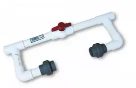 Prijungimo rinkinys inžektoriui su 1 1/2" vid.sr. Bradas