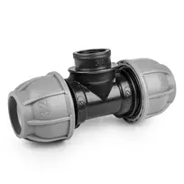 Trišakis jungtuvas Bradas PE vamzdžiams 40 mm / 5/4" vid.sr., PN10