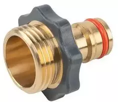 Adapteris su išoriniu sriegiu 3/4" US Bradas BRASS SOFT, žalvaris
