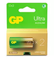 GP Battery GP - Ultra Alkaline C baterijos, 14AU/LR14, 1,5 V, 2 vnt. pakuotė