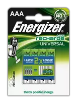 Energizer Universal AAA / R03 500mAh baterija 4 vnt.