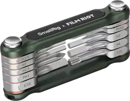 SmallRig 4814 x FILM RIOT 10-in-1 Folding Wrench Set with Multiple Angle Positioning Žalias
