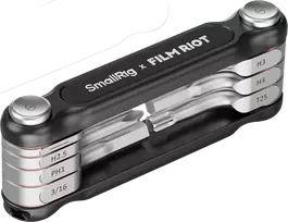 SmallRig 4374 x FILM RIOT 7-in-1 Folding Wrench Set with Multiple Angle Positioning Juodas