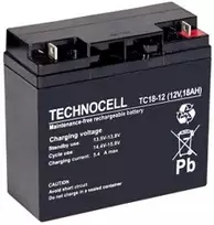 Technocell Nereikalaujantis priežiūros AGM akumuliatorius 18Ah 12V Technocell 18TC