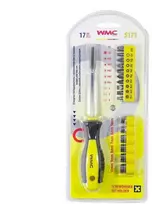 Grąžtas Wmc_Tools Atsuktuvas ir antgalių rinkinys WMC TOOLS 5171 17 vnt.