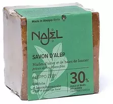 Aleppo muilas su 30% lauro uogų aliejaus, Najel, 170g
