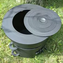 Kazan Mangal Rinkių ir jų laikiklio komplektas 16-22l kazano krosnelei 562mm