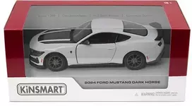 KINSMART Automobilio modelis 2024 Ford Mustang Dark Horse, mastelis 1:38