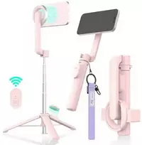 Araree Selfie Stick Bluetooth Magfie Pod rožinė/pink MagSafe Tripod AR60-01727D
