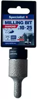 Grąžtas SPECIALIST+ deimantinė freza M14, 10-25 mm