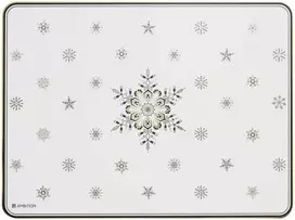 Art Deco Stars stalo kilimėlis 40 x 30 cm Snaigės AMBITION