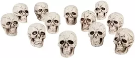 Dekoracijų rinkinys "12 kaukolių"