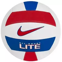 Kamuolys siatkowa Nike All Court Lite balta ir-mėlyna-raudona N100907112405 (5)
