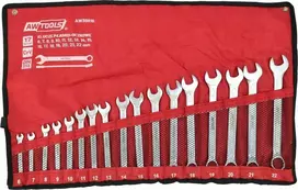 AW-Tools Kombinuotas raktas AWTools AW39816; 6-22 mm; 17 vnt.