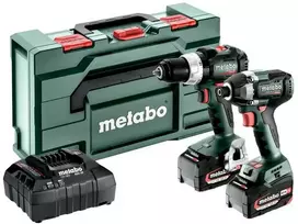 Rinkinys įrankių Metabo Rinkinys COMBO 18V SB 18 LT BL + SSD 18 LT 200 BL 2*5.2AH