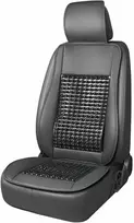 Amio Automobilio sėdynės kilimėlis su karoliukais 147 x 48 cm - juoda