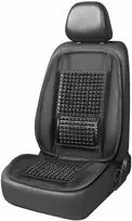 Amio Automobilio sėdynės kilimėlis su karoliukais 98 x 49 cm - juoda
