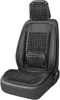 Amio Automobilio sėdynės kilimėlis su karoliukais 125 x 52 cm - juoda