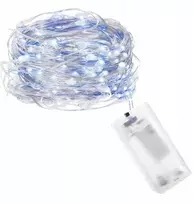 Girlianda 20 LED MicroLED "Smart", šaltai balta/mėlyna