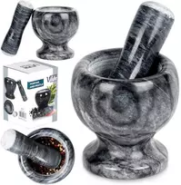 Granito prieskonių trintuvas su grūstuvu Vilde 11 cm