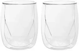 Double-wall glasses Homla CEMBRA MODERN, 2 x 280 ml