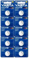 Elementai Varta Lithium CR2032, 10 vnt