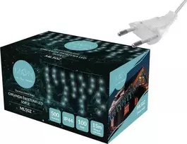 GoodBuy PR 100 LED girlianda, varvekliai, šaltai balta šviesa