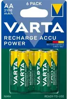 Varta Įkraunamos „Accu Power AA“ baterijos, 2100 mAh, 6 vnt.