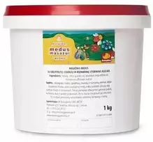 Mėta Regeneruojantis MASAŽINIS MEDUS su greipfrutų, levandų, rozmarinų eteriniais aliejais, 1kg