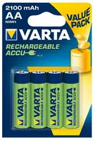 Varta Įkraunamos „Charge Accu Value AA“ baterijos, 2100 mAh, 4 vnt. pakuotė
