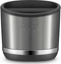Sage the Knock Box™ 10 kavos tirščių šalinimo dėžutė - juodas/sidabrinis