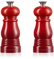 Le Creuset Sals un piparu dzirnavinu komplekts 11cm raudona