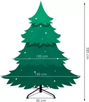 Springos CT0150 EGRĖ PE 100% PREMIUM 220 CM