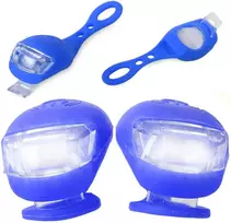 Dviračio žibintų rinkinys su 2 LED lemputėmis