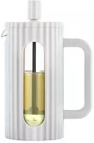 ZAPARZACZ DO HERBATY KAWY SZKLANY FRENCH PRESS 350 ML KREMOWY KLAUSBERG KB-7743